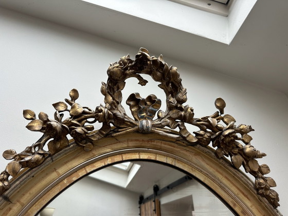 Specchio / ovale / Antico – Legno (photo 4 of 5)