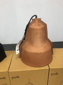 Lloyd cognac leather lamps 200,- by Nieuwe Heren