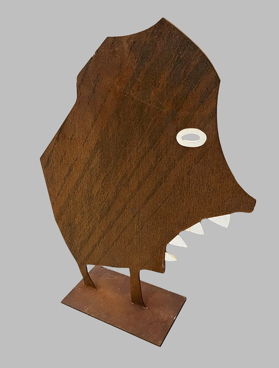 Image 1 of Schulz-Rumpold, Volkmar - Dieter (Wildschwein) - Skulptur