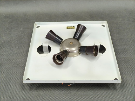 Image 1 of Lampada da soffitto a incasso in vetro ceco, Kamenický Šenov, anni '70