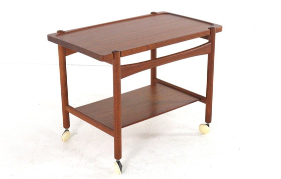 Image 1 of Hans J. Wegner voor Andreas Tuck trolley vintage Deens design