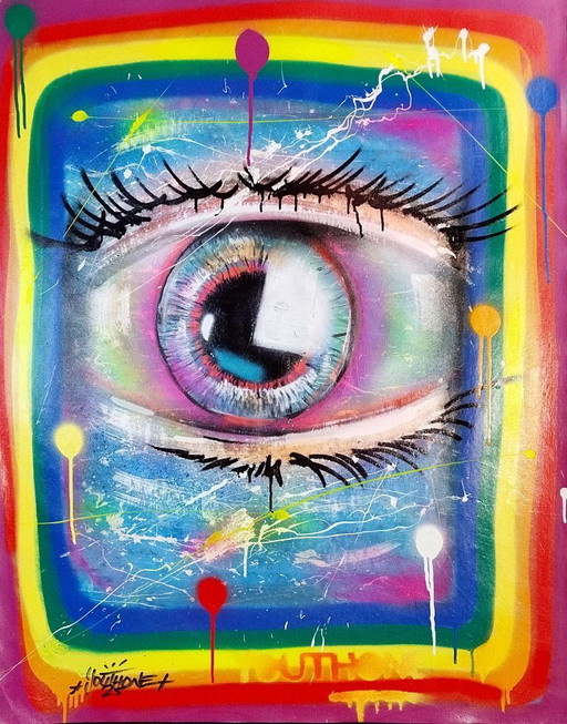 YOUTHONE - The great observer - Toile d'artiste