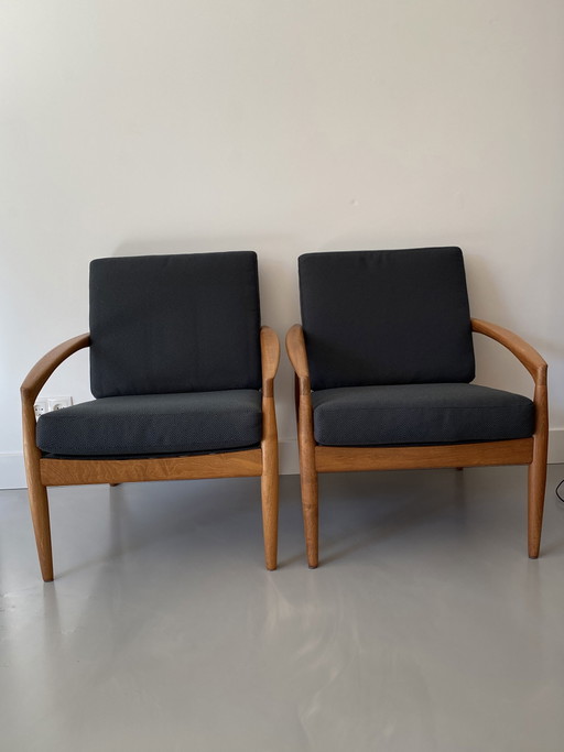 2 poltrone dal design danese Kai Kristiansen