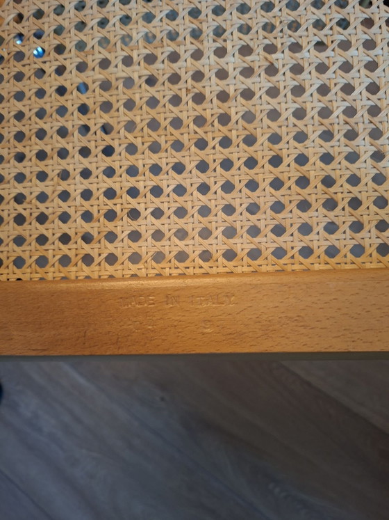 2 Sedie Cesca (B32 & B64) - Marcel Breuer, Made in Italy, Sedie da pranzo, Legno, Cromo, Beige (foto 6 di 11)
