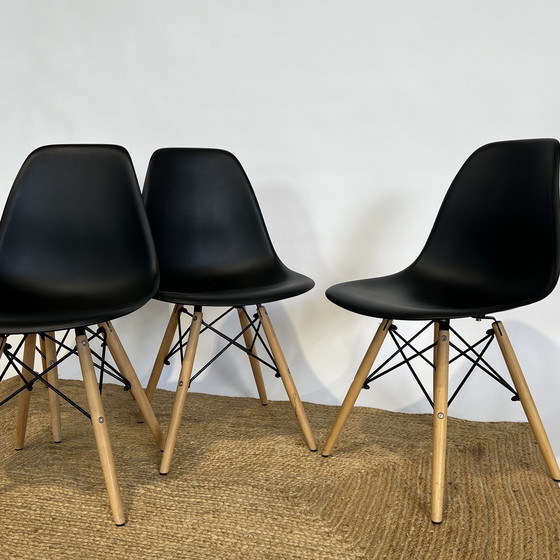 Image 1 of 4X Vintage Eetkamerstoelen