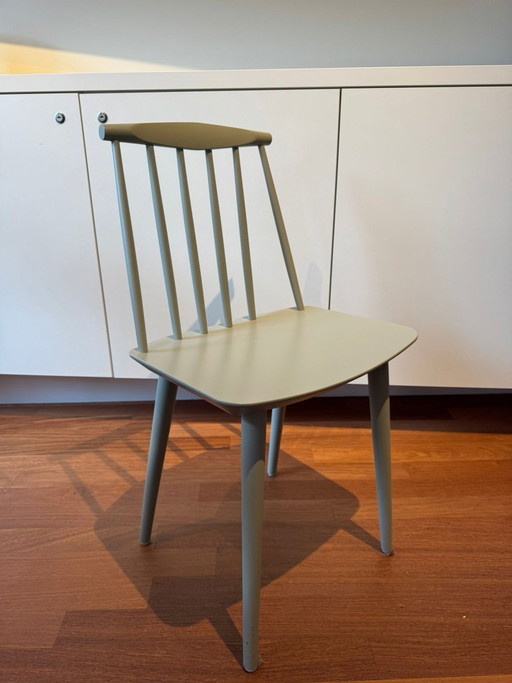 Hay J77 Dining Chair Warm Grey – eetkamerstoelen, Wood