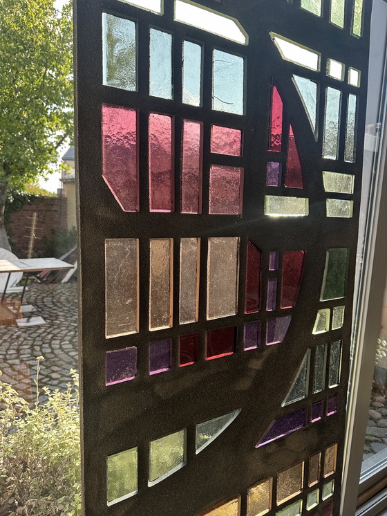 Image 1 of Art du verre Brutalisme 1970