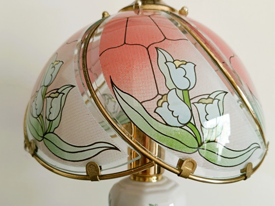 Image 1 of Lampe à Poser Style Tiffany