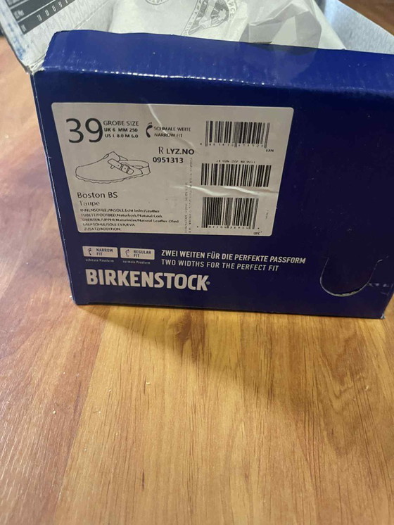 Image 1 of Birkenstock Boston, taupe, Größe 39