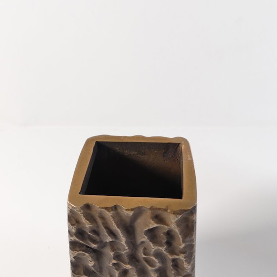 Vaso brutalista in bronzo 13 cm – Vasi, Bronze (photo 6 of 7)