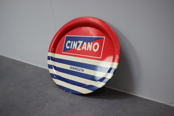 Image 1 of Mid-Century Tablett von Cinzano Vermouth, 1960er Jahre, Italien
