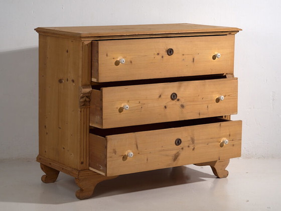 Antique three drawer dresser (c.1920) #57 – Chest of drawers (photo 23 of 40)