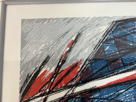 Image 1 of Zeefdruk van Bob Kemper getiteld Air 69/100