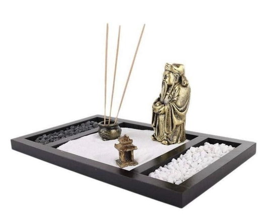 Aziatische tuin Zen Porte-Encens