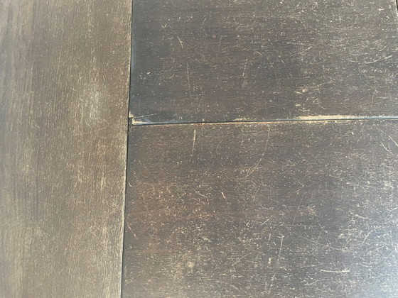 Image 1 of Tavolo Art Déco con una forma elegante e meravigliosamente curva per l'estensione