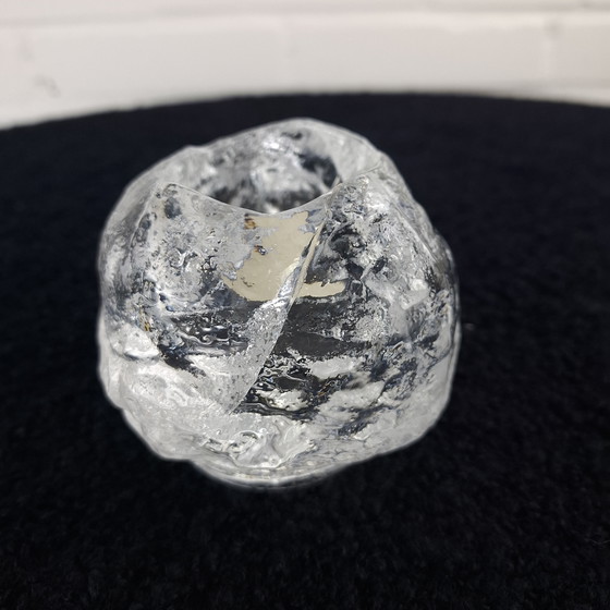 Image 1 of Vintage Kosta Boda Snowball tealight holder Ann Wärff