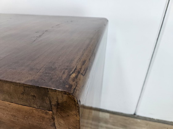 Image 1 of Art Decò sideboard in walnut burl from the 1940s