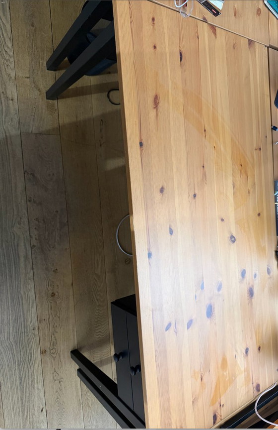 Image 1 of 13 x IKEA ARKELSTORP office desks 140x70 (selling all 13 desks in bulk or individually)