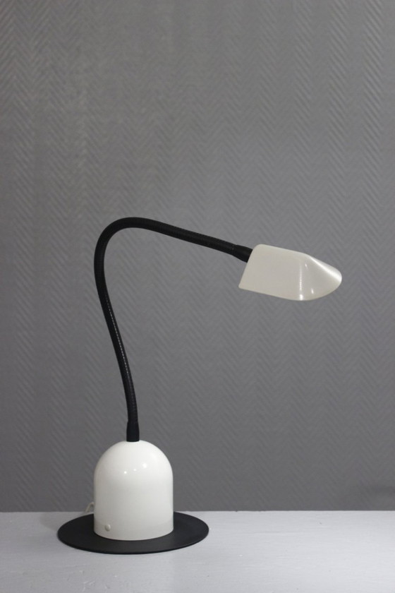 Image 1 of Lampada da scrivania alogena dal design postmoderno, stile Memphis, anni '80