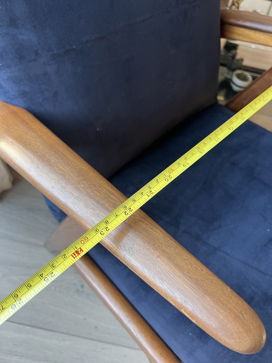 Image 1 of Poltrona loft vintage con rivestimento nuovo