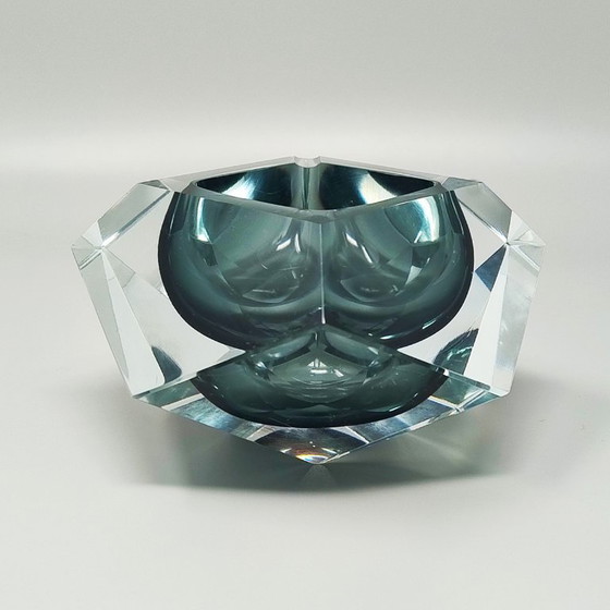 Image 1 of 1960s Astonishing Grey Ashtray or Catch-All By Flavio Poli for Seguso