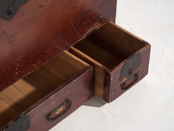 Antique Japanese Chest - Meiji Period (c. ) #20 – Chest of drawers, Wood, Metal (photo 25 of 40)