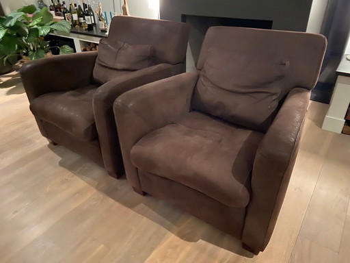 Two Linteloo Marconi armchairs