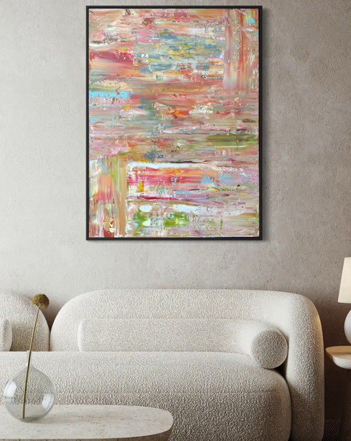 Artwork 120x90 incl. floating frame