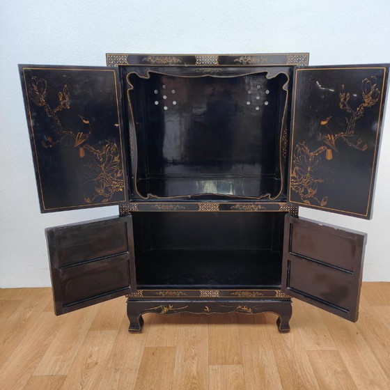 Meuble de mariage chinois vintage, vaisselier, buffet. Style Japandi chinois – Stone (photo 3 of 13)