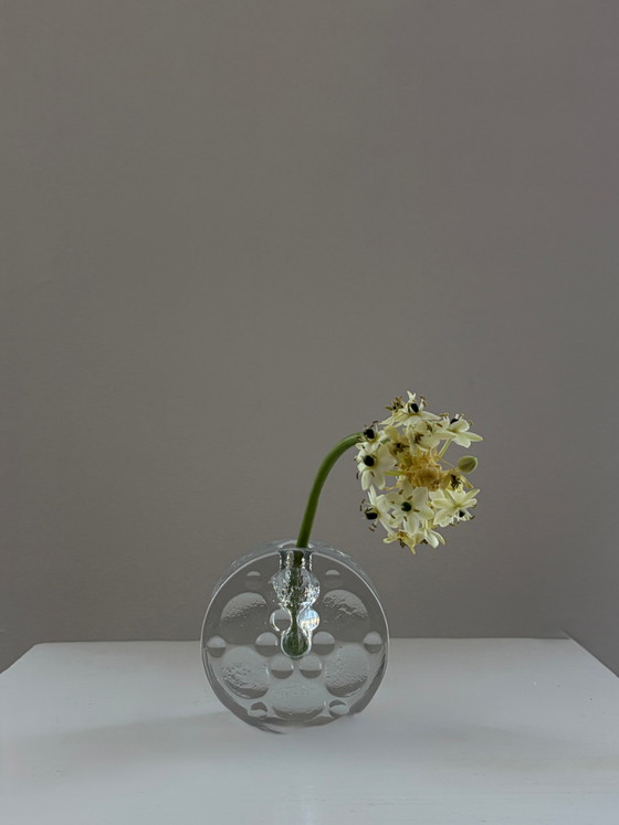 Vintage Walther Design solifleur vaas – Vazen, Glass, Mid Century Modern (photo 4 of 4)
