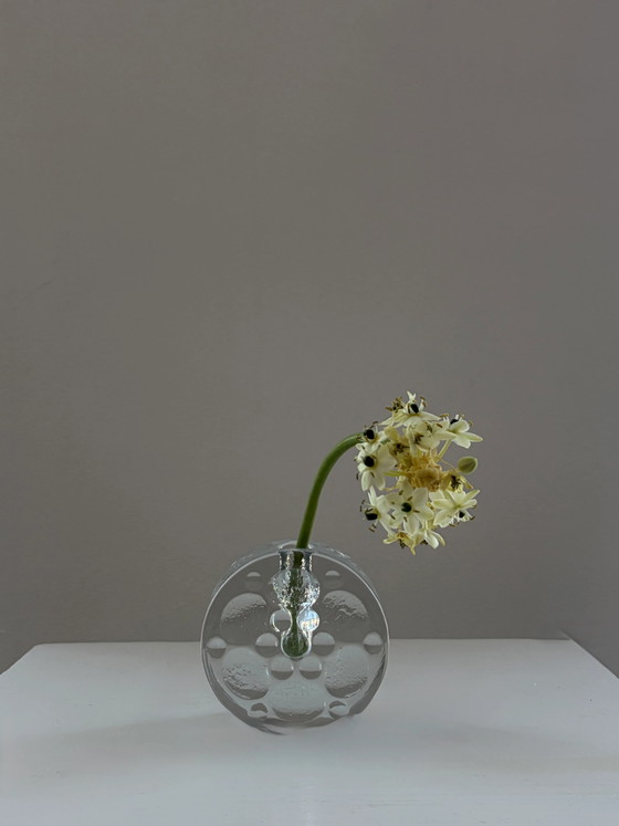 Vase soliflore vintage Walther Design – Glass, Mid Century Modern (photo 4 of 4)