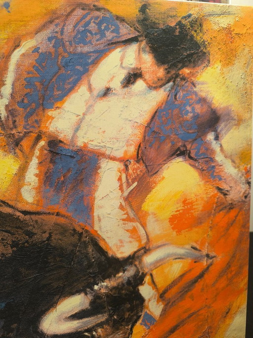 Joadoor Canvas Painting - Moment der Überlegenheit