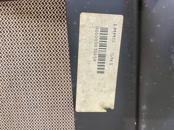 Image 1 of Visitor armchair mobilier international cuir Gris 2000 Ref Camilla