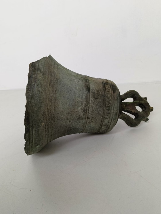 Image 1 of Great Antique bronze Church bell from 1679