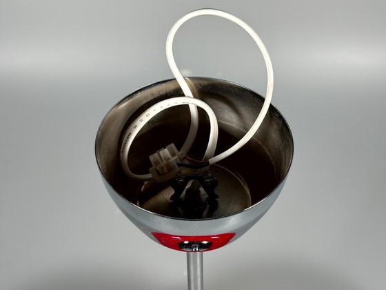 Image 1 of 60er 70er Jahre Lampe Leuchte Hängelampe Glas Deckenlampe Space Age Design