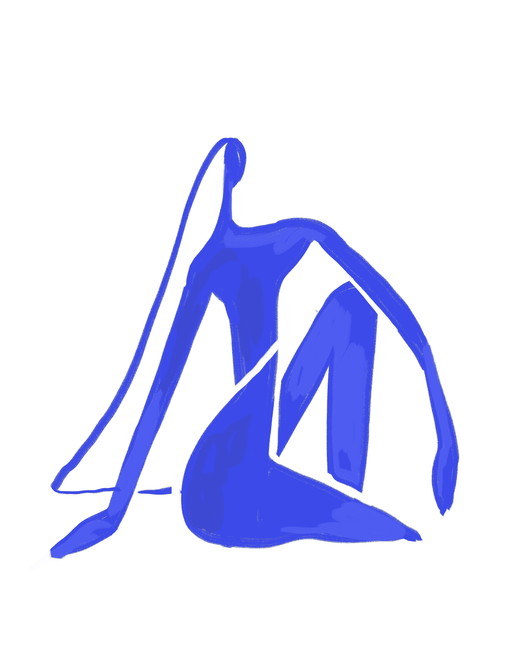Henri Matisse - Blue Nude III (Op Canvas)