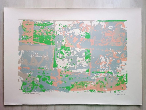 Walter Darby Bannard - "Georgia Dawon" - screenprint - edition of 160 - signed - (97 x 64 cm)