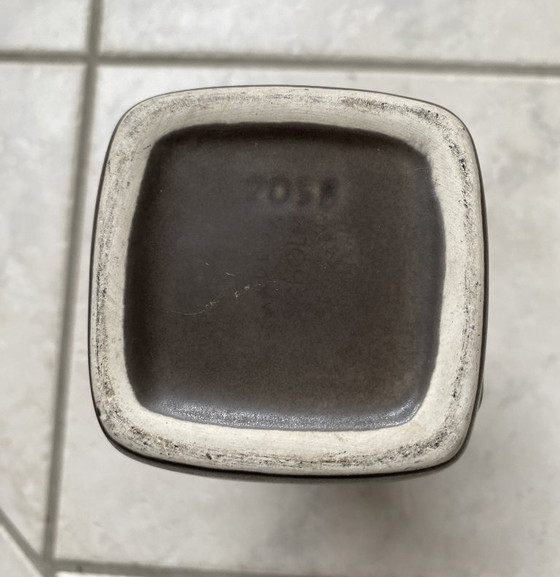 Image 1 of Deense grijze vaas van Holm Sørensen & Svend Aage Jensen, søholm keramiek