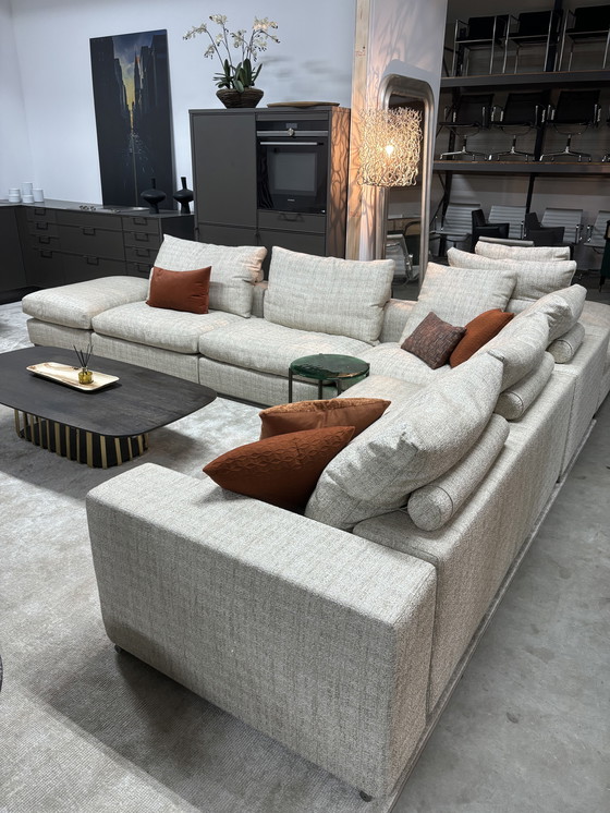 Image 1 of Flexform Groundpiece Modular Corner Sofa Also To Mirror