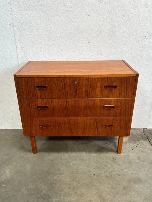 Vintage Chest of Drawers, Smi Sweden, 1960's
