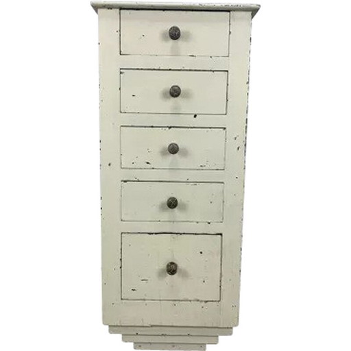 Meuble de bricolage vintage avec tiroirs
