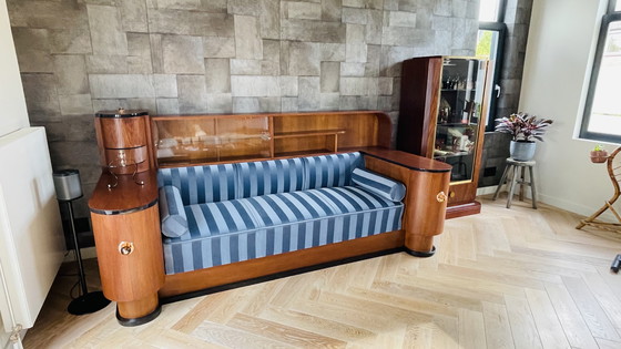 Image 1 of Art Déco de Coene Fréres Cosy Corner ca 1930