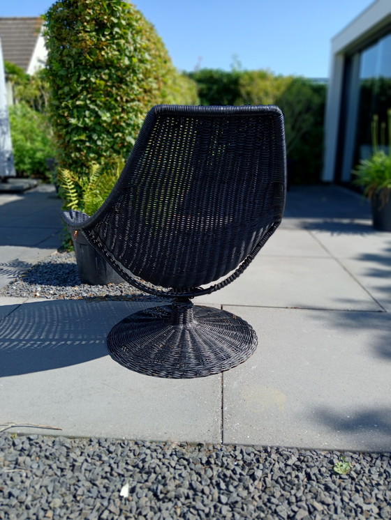 Image 1 of Gerard van den Berg vintage draaifauteuil 
