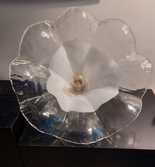 Suspension en verre de Murano La Murrina, années 1970