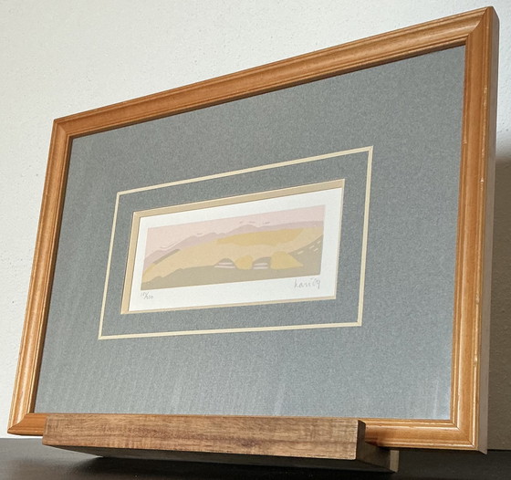 Harr Scheffer - Linogravure Ronkenstein (2009) – Lithographies et sérigraphies, Glass, Paper (photo 7 of 7)