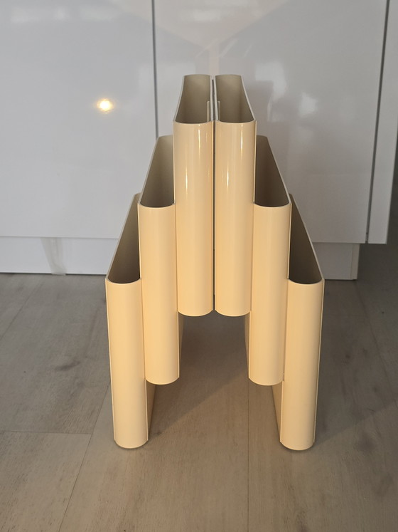 Vintage Kartell 4675 Lectuurbak – Giotto Stoppino (6-vaks) – Topstaat! – Tijdschriftenrek, Plastic (photo 6 of 12)