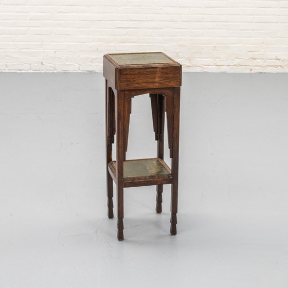 Image 1 of Beistelltisch im Arts & Crafts-Stil, 1910er Jahre