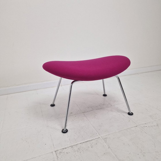 Image 1 of Silla Orange Slice con otomana de Pierre Paulin para Artifort, años 80