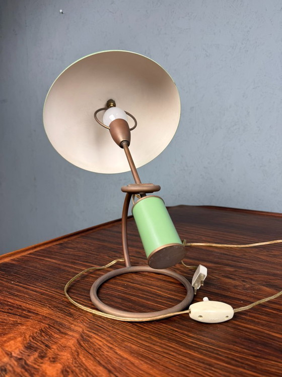 Image 1 of Lampada da tavolo Angelo Lelli per Arredoluce mod. Scrittoio 12297, 1949