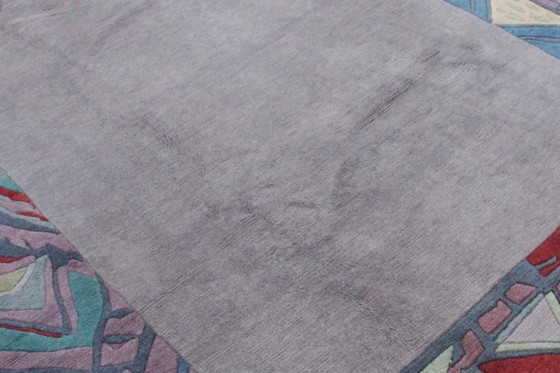 Original Modern Designer Highland Wool Rug Nepal 292 x 204 cm, Rugs & carpets, Grey (photo 5 of 8)